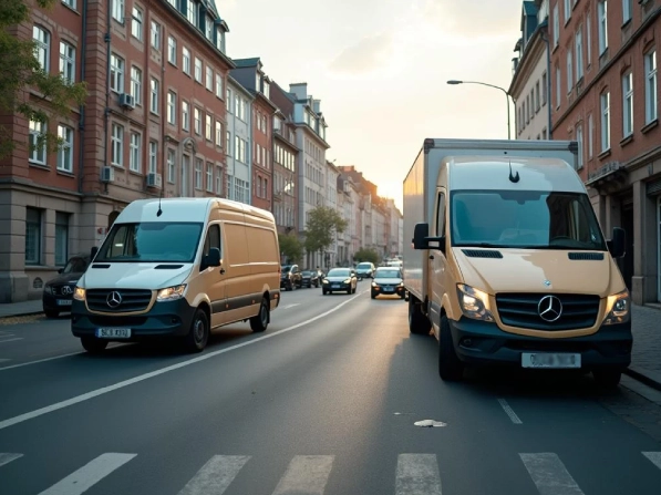 Transporter mit Fahrer Berlin-img