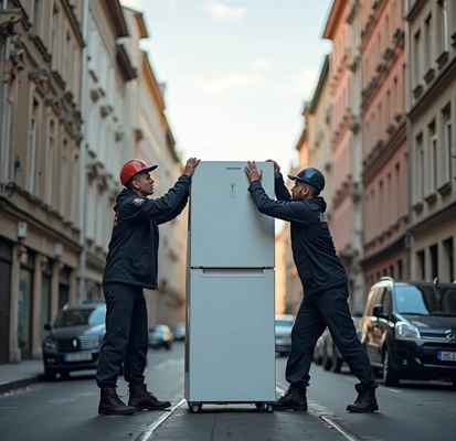 Kühlschranktransport